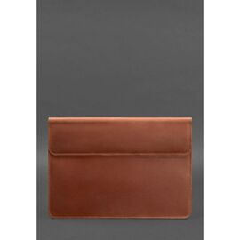 Купить - Кожаный чехол-конверт на магнитах для MacBook (макбук) Air/Pro 13'' Светло-коричневый, фото , характеристики, отзывы