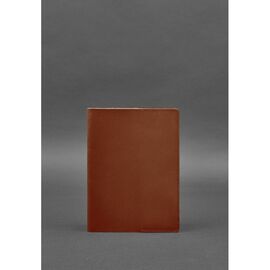 Купить - Кожаная обложка для блокнота 6.0 (софт-бук) светло-коричневая, фото , характеристики, отзывы