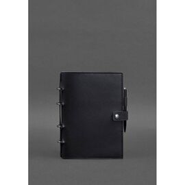 Купить - Кожаный блокнот с датированным блоком (Софт-бук) 9.1 темно-синий, фото , характеристики, отзывы