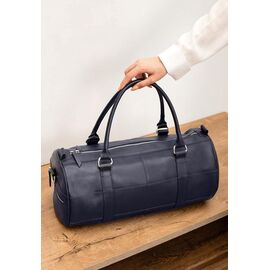 Придбати Шкіряна сумка Harper темно-синя краст, image , характеристики, відгуки