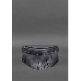 Придбати Кожаная женская сумка на пояс Spirit темно-синяя, image , характеристики, відгуки