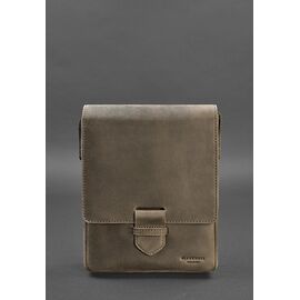 Купить Мужская кожаная сумка-мессенджер Esquire темно-коричневая, фото , характеристики, отзывы