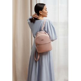 Придбати Шкіряний жіночий міні-рюкзак Kylie рожевий, image , характеристики, відгуки
