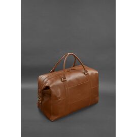 Придбати Шкіряна дорожня сумка світло-коричнева Краст, image , характеристики, відгуки
