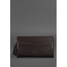 Купить Женская кожаная сумка Элис темно-коричневая Краст, фото , характеристики, отзывы