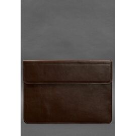 Придбати Шкіряний чохол-конверт на магнітах для MacBook 15 дюйм Бордовий, image , характеристики, відгуки