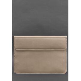 Купить Шкіряний чохол-конверт на магнітах для MacBook 16 дюйм Світло-бежевий, фото , характеристики, отзывы