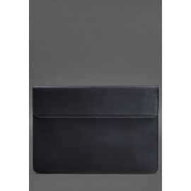 Купить Кожаный чехол-конверт на магнитах для MacBook Pro 15-16'' Синий Crazy Horse, фото , характеристики, отзывы