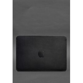 Придбати Чохол із натуральної шкіри для MacBook 13 дюйм Синій Краст, image , характеристики, відгуки