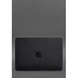 Купити Чохол із натуральної шкіри для MacBook 13 дюйм Синій Crazy Horse, image , характеристики, відгуки