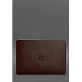 Придбати Чохол із натуральної шкіри для MacBook 13 дюйм Бордовий, image , характеристики, відгуки