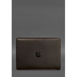 Купити Шкіряний чохол для MacBook Pro 15 '' - 16 '' Темно-коричневий, image , характеристики, відгуки