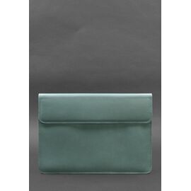 Купить Кожаный чехол-конверт на магнитах для MacBook Air/Pro 13'' Бирюзовый, фото , характеристики, отзывы