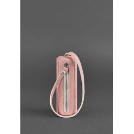 Придбати Жіноча шкіряна ключниця 3.0 Тубус рожева, image , характеристики, відгуки