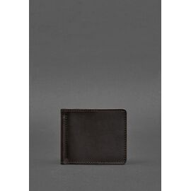 Придбати Чоловіче шкіряне портмоне коричневе 1.0 затиск для грошей, image , характеристики, відгуки