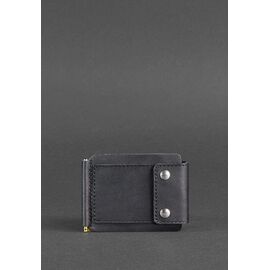 Купить Мужское кожаное портмоне черное 10.0 зажим для денег, фото , характеристики, отзывы