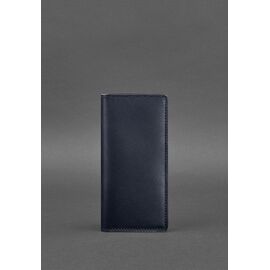 Придбати Шкіряне портмоне-купюрник 11.0 темно-синє Краст, image , характеристики, відгуки