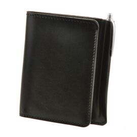 Купить Стильный мужской кошелек с кожи черный 2.0, фото , характеристики, отзывы