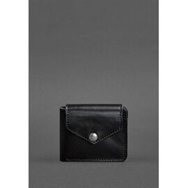 Купить Портмоне мужское кожаный черный 4.2 (4 кармана, кнопка), фото , характеристики, отзывы