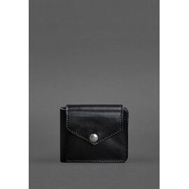 Купить Портмоне мужское кожаный черный 4.2 (4 кармана, кнопка), фото , характеристики, отзывы