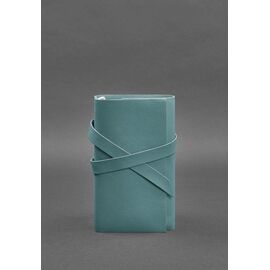 Купить Женский кожаный блокнот (Софт-бук) 1.0 Бирюзовый, фото , характеристики, отзывы