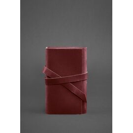 Купить Женский кожаный блокнот (Софт-бук) 1.0 бордовый Crazy Horse, фото , характеристики, отзывы