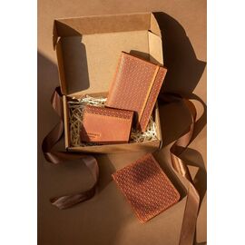 Купить Мужской подарочный набор кожаных аксессуаров Женева, фото , характеристики, отзывы
