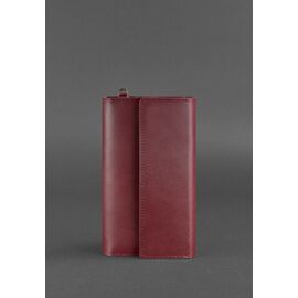 Купить Кожаный женский клатч-органайзер (Тревел-кейс) 5.1 бордовый, фото , характеристики, отзывы
