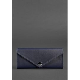 Придбати Жіночий шкіряний гаманець Керрі 1.0 темно-синій, image , характеристики, відгуки