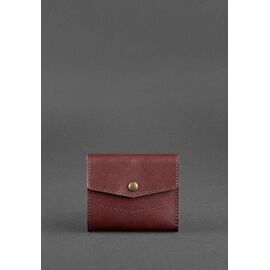 Придбати Жіночий шкіряний гаманець 2.1 бордовий Krast, image , характеристики, відгуки