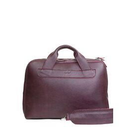 Придбати Шкіряна ділова сумка Attache Briefcase бордовий флотар, image , характеристики, відгуки