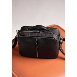 Купить Женская кожаная сумка Avenue черная флотар, фото , характеристики, отзывы
