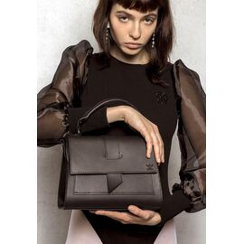 Придбати Жіноча шкіряна сумка Ester чорна, image , характеристики, відгуки