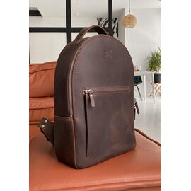 Придбати Шкіряний рюкзак Groove L темно-коричневий вінтажний, image , характеристики, відгуки
