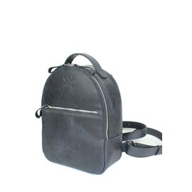 Придбати Шкіряний рюкзак Groove S синій вінтажний, image , характеристики, відгуки