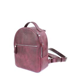 Купить Кожаный рюкзак Groove S бордовый винтажный, фото , характеристики, отзывы
