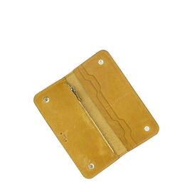 Придбати Шкіряне портмоне Mark 2 жовтий вінтажний, image , характеристики, відгуки