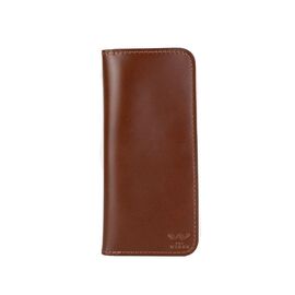 Придбати Шкіряне портмоне Middle світло-коричневий, image , характеристики, відгуки