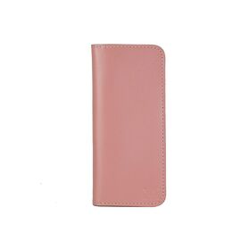 Придбати Шкіряне портмоне Middle рожеве, image , характеристики, відгуки