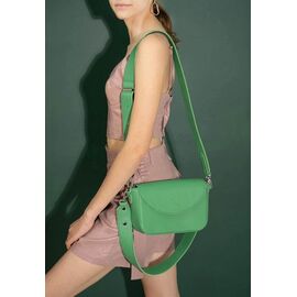 Придбати Жіноча шкіряна сумка Molly зелена, image , характеристики, відгуки