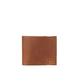 Придбати Кожаный кошелек Mini с монетницей светло-коричневый винтажный, image , характеристики, відгуки
