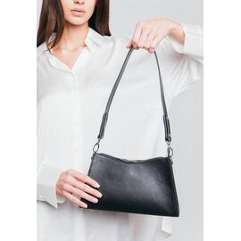 Придбати Жіноча шкіряна сумка Sally чорна, image , характеристики, відгуки