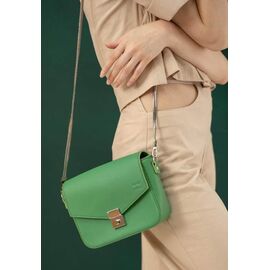 Придбати Жіноча шкіряна сумочка Yoko зелена, image , характеристики, відгуки