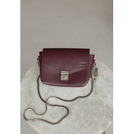 Придбати Жіноча шкіряна сумочка Yoko бордова, image , характеристики, відгуки