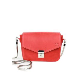 Придбати Жіноча шкіряна сумочка Yoko червона вінтажна, image , характеристики, відгуки