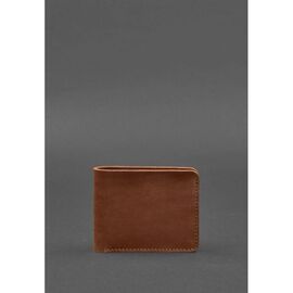 Купить - Мужское кожаное портмоне 4.1 (4 кармана) светло-коричневое Crazy Horse, фото , характеристики, отзывы