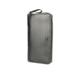 Придбати Шкіряне портмоне Keeper zip чорний, image , характеристики, відгуки