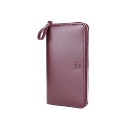 Придбати - Шкіряне портмоне Keeper zip бордовий, image , характеристики, відгуки