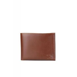 Купить - Кожаный кошелек Mini с монетницей светло-коричневый, фото , характеристики, отзывы