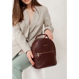 Купить - Кожаный женский мини-рюкзак Kylie Бордовый краст, фото , характеристики, отзывы